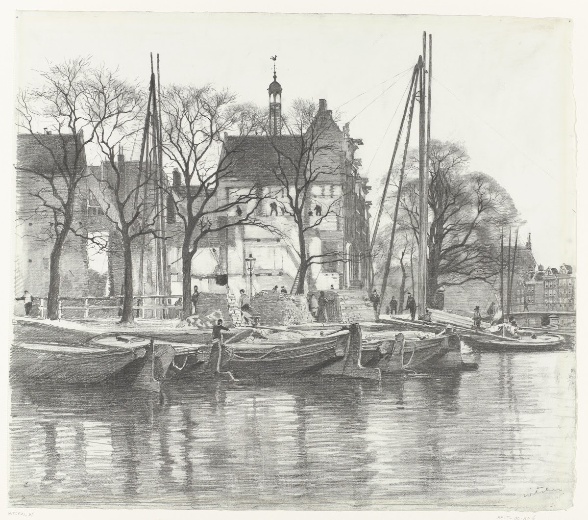 Bouwput op de Binnenkant 1870 1923