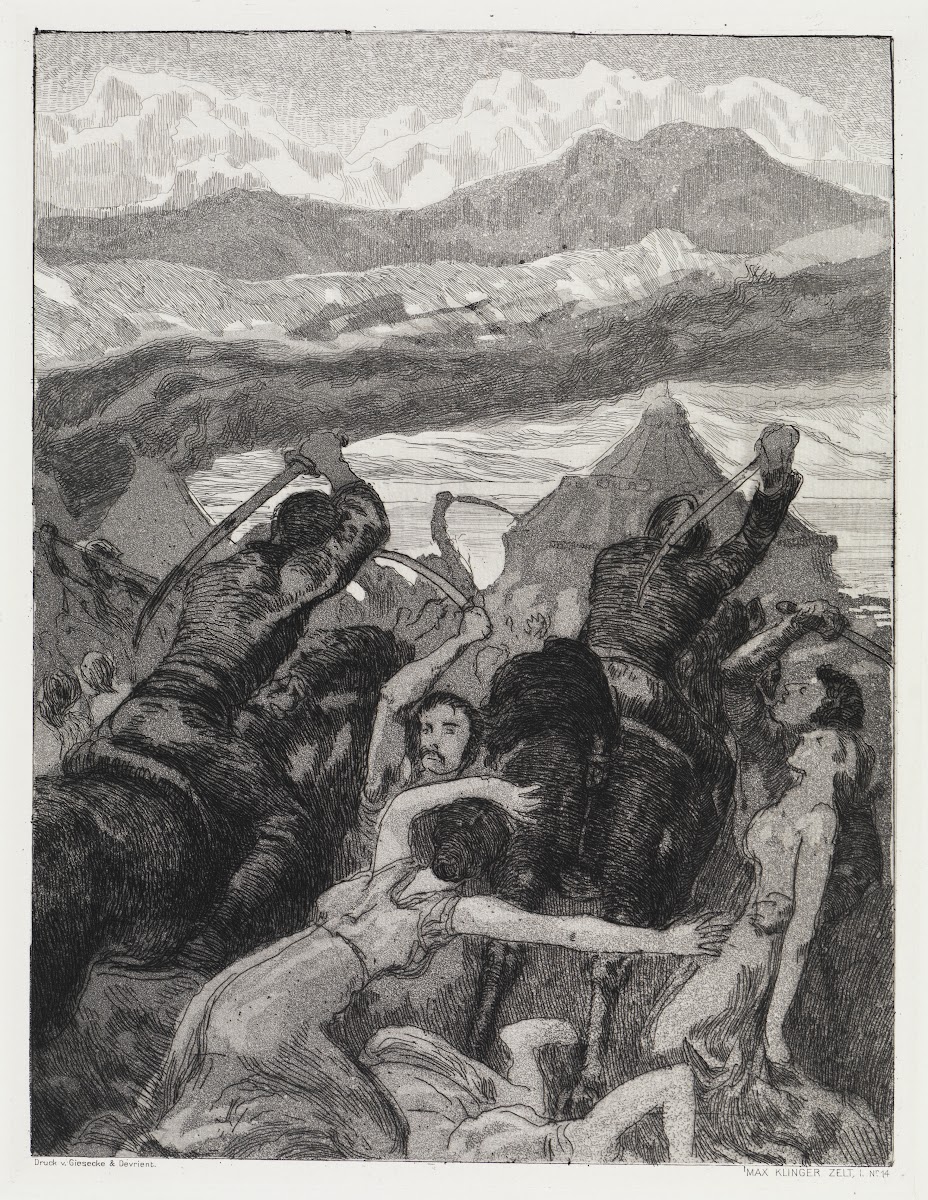 Einbruch Zelt Opus XIV 1 Teil Nr 14 1915