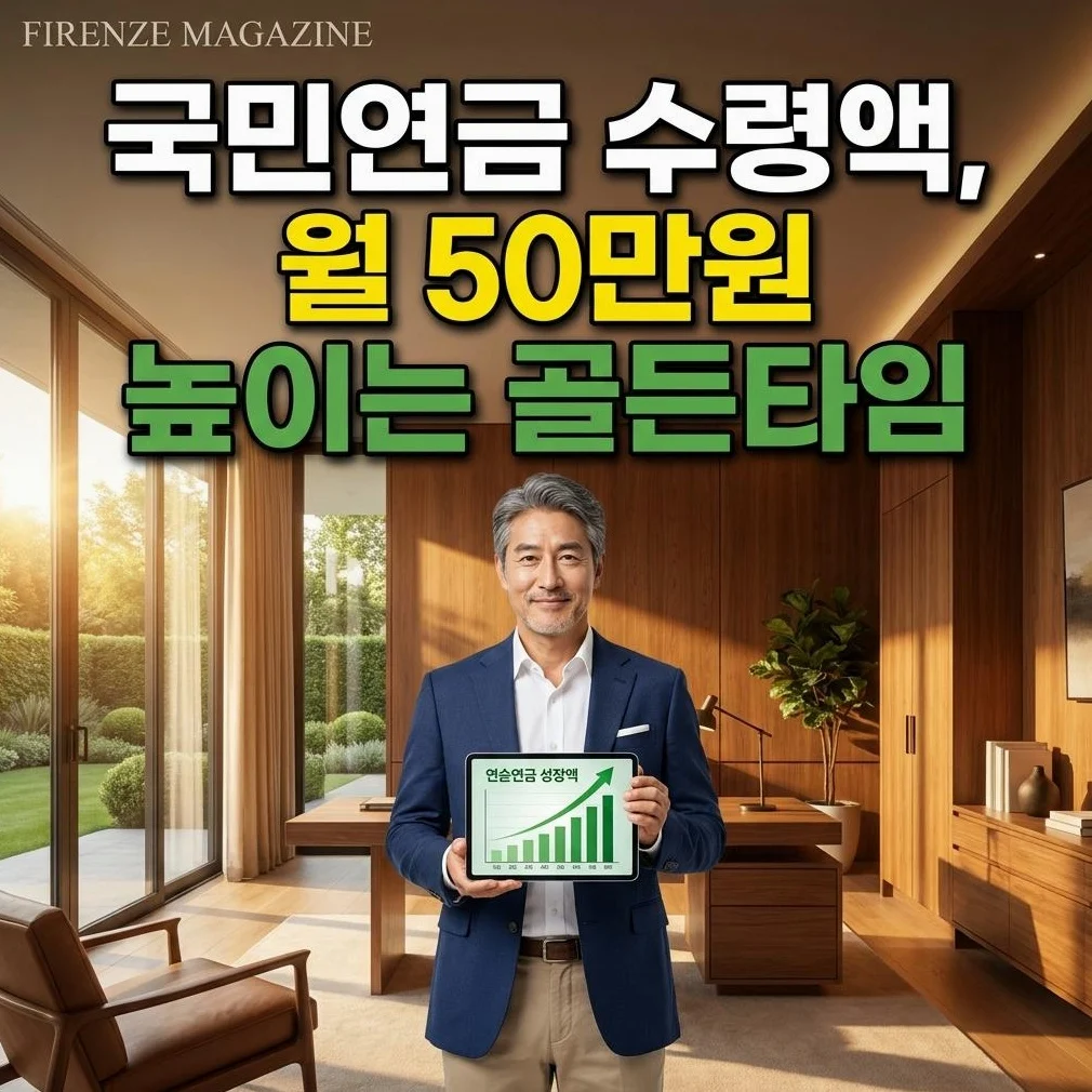2026 국민연금 수령액 극대화 가이드