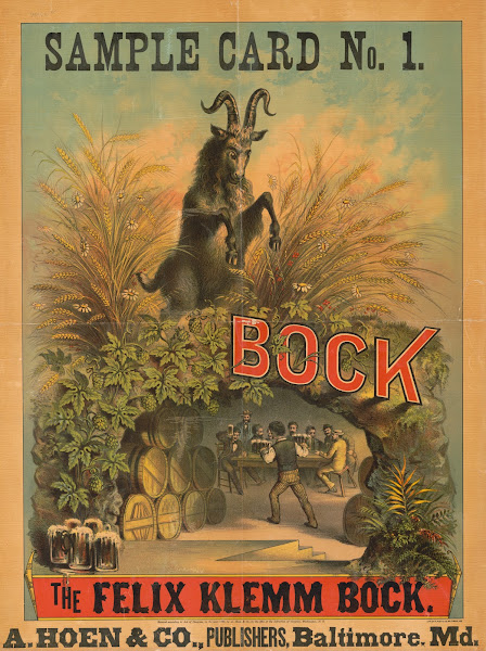 Sample card no 1 the Felix Klemm Bock 1882