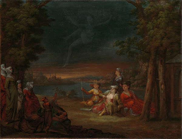 Turkish Women in the Countryside near Istanbul c 1720   c 1737