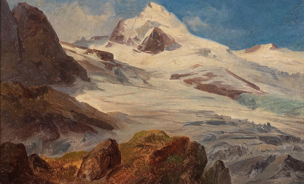 A Glacier in the Salzburg Region