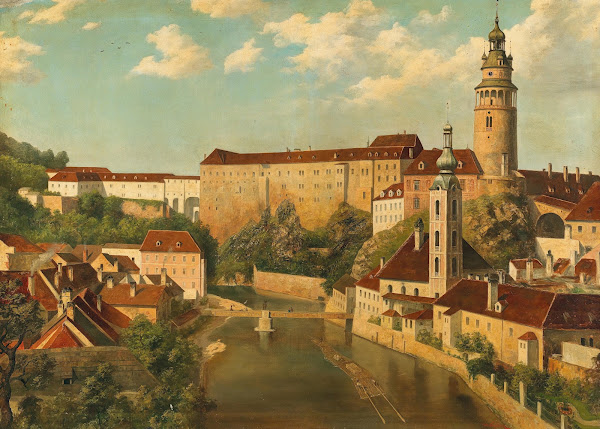 Blick auf Krumau