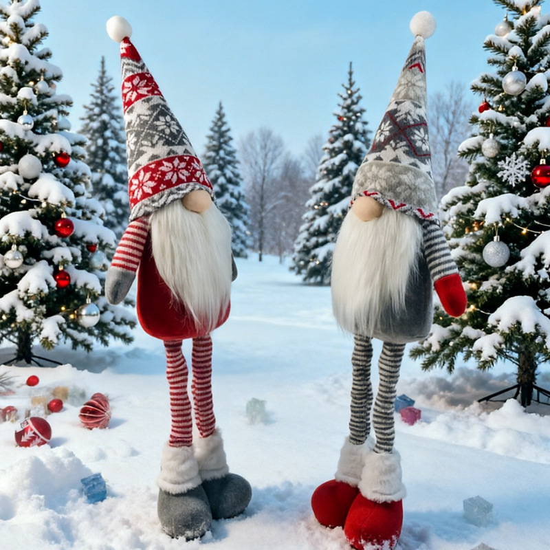 Telescopic Gnome Figure, height-adjustable