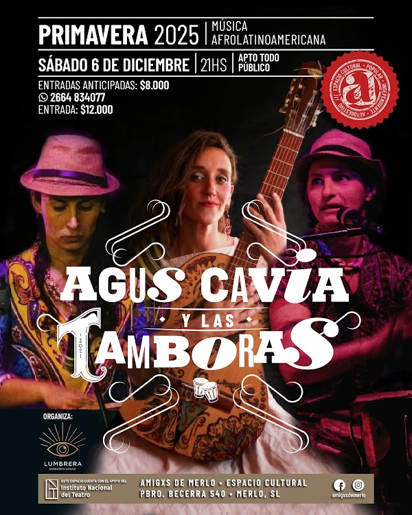 🔥 AGUS CAVIA Y LAS TAMBORAS 🔥