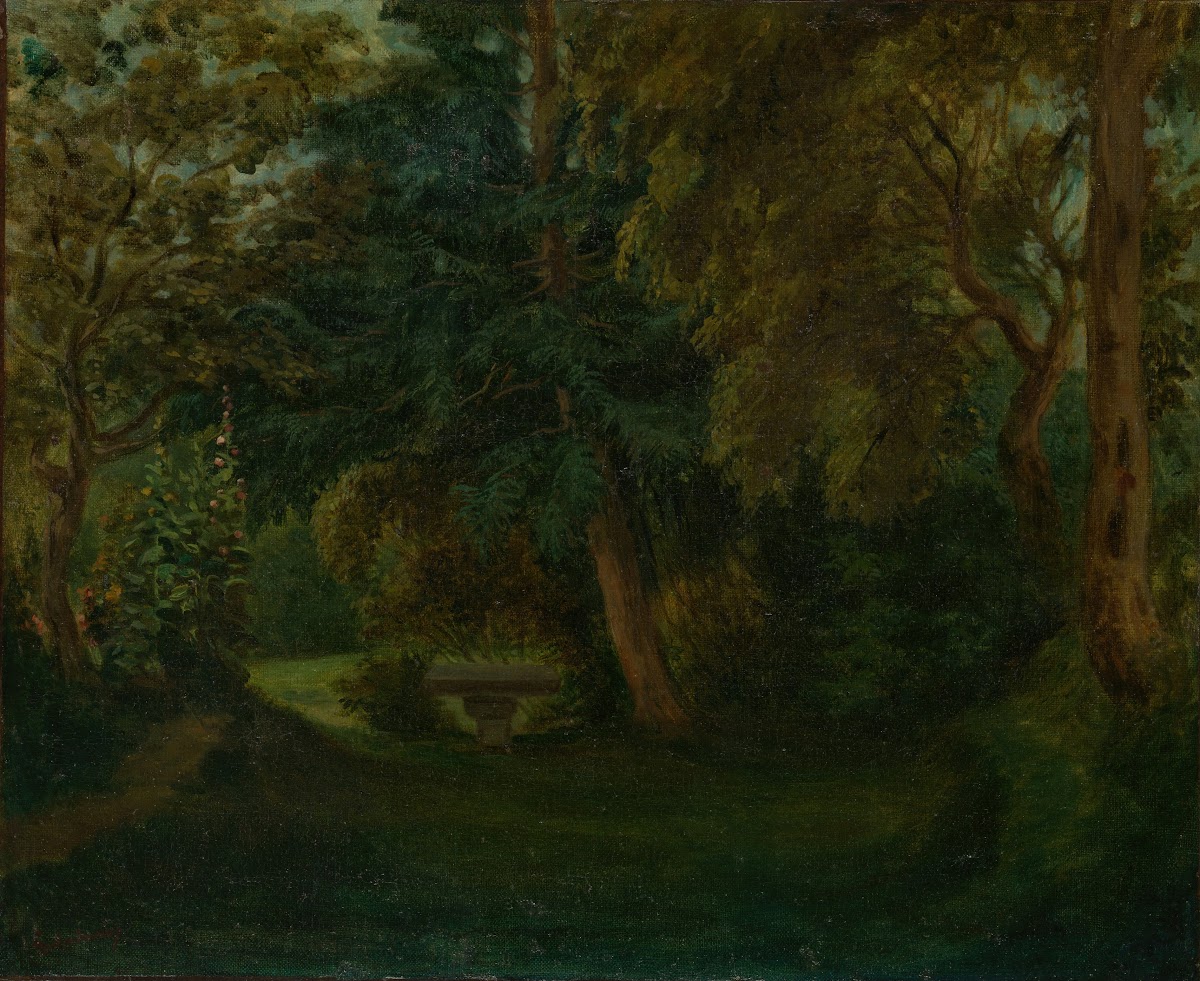 George Sands Garden at Nohant ca 184243