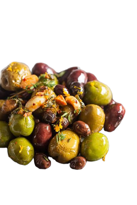 Pot of Olive & Garlic