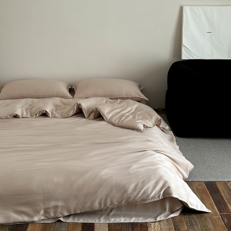 Summer bedding set made of Lyocell, 4-piece