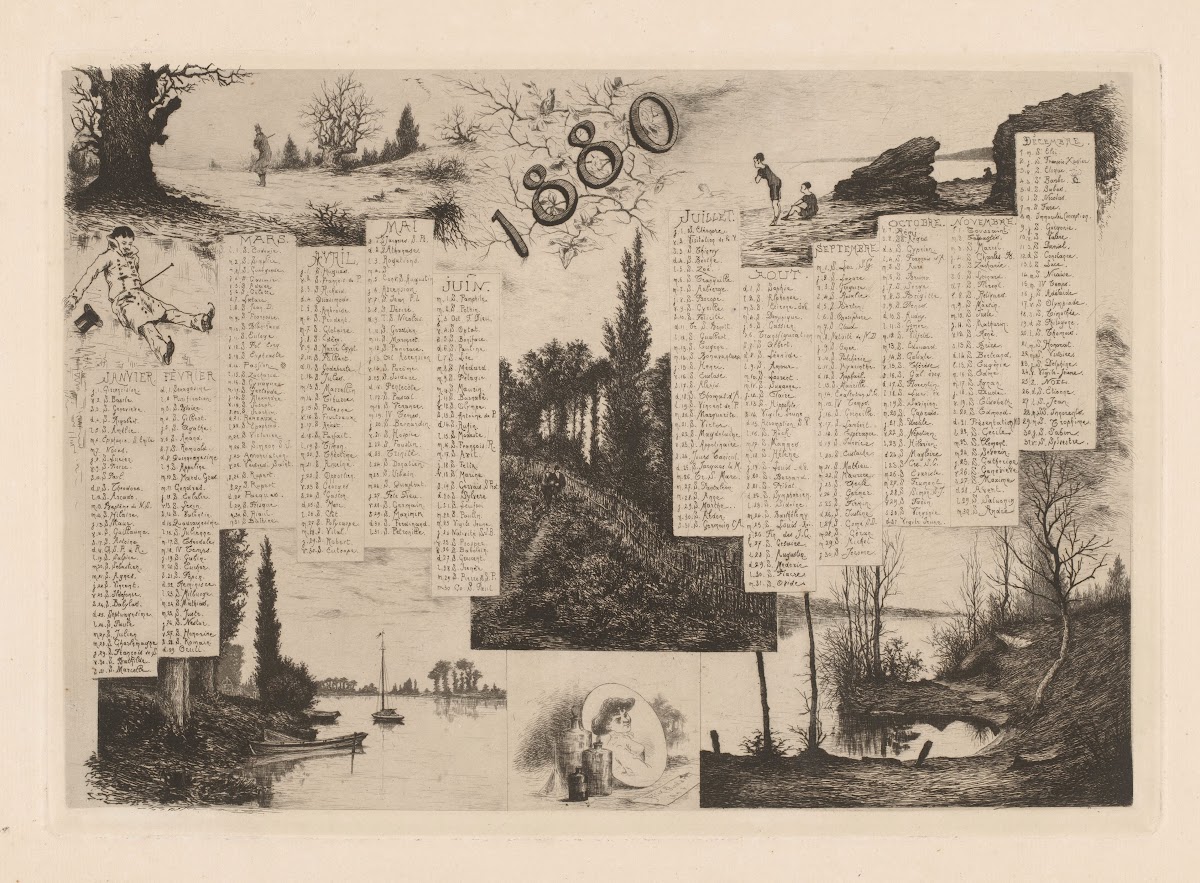 Calendar For The Year 1880 1880