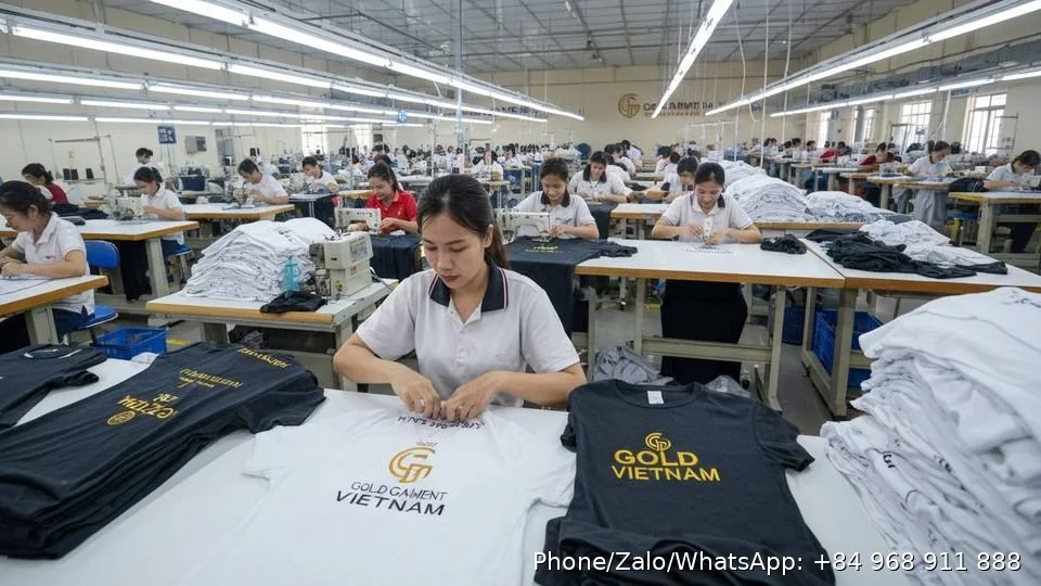 Promotional T-Shirts - Gold Garment Vietnam