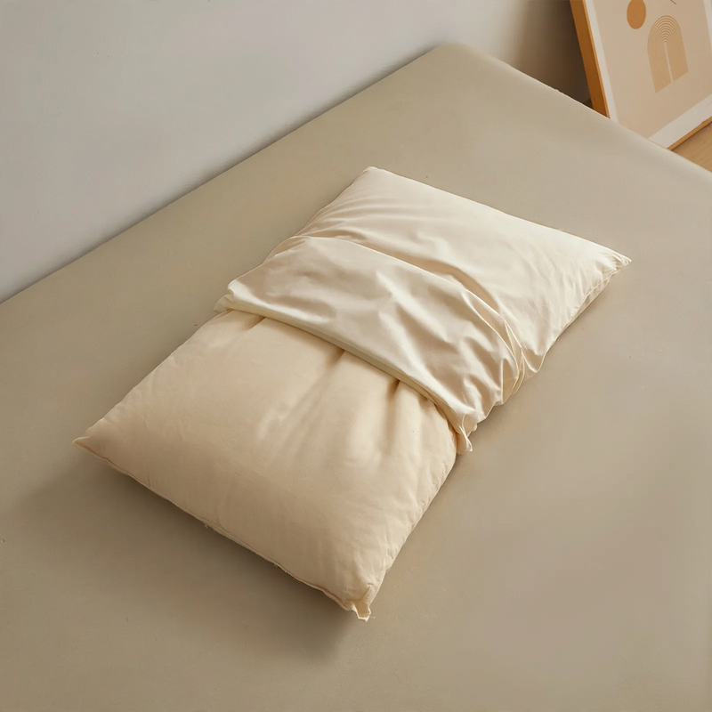 Baumwoll-Kopfkissen mit Stickerei, 48x74cm