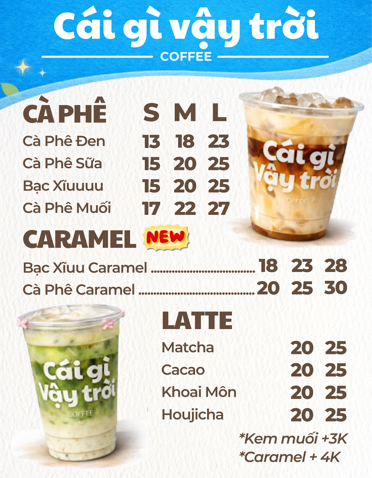 Menu Coffee