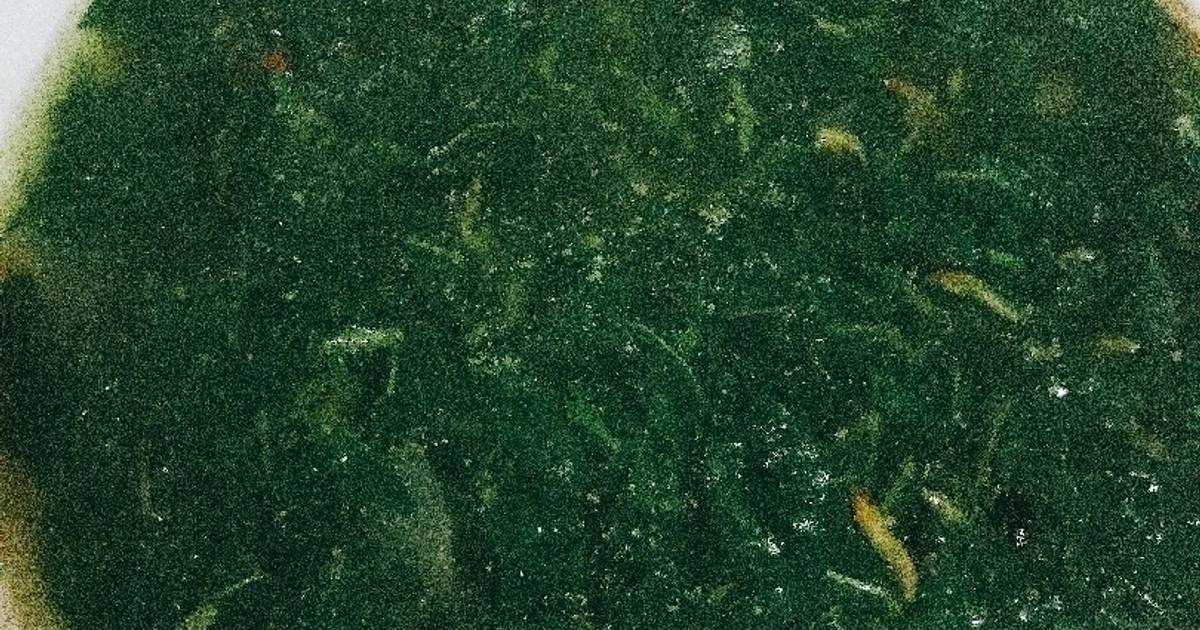 Canh mồng tơi rau đay nấu tép khô