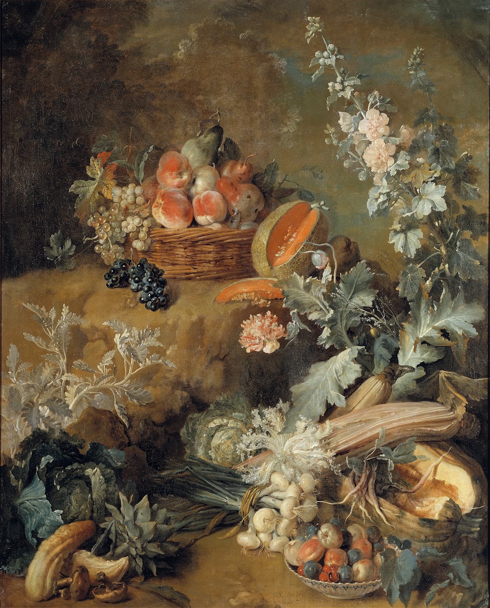 Still Life of Fruits and Vegetables 1721