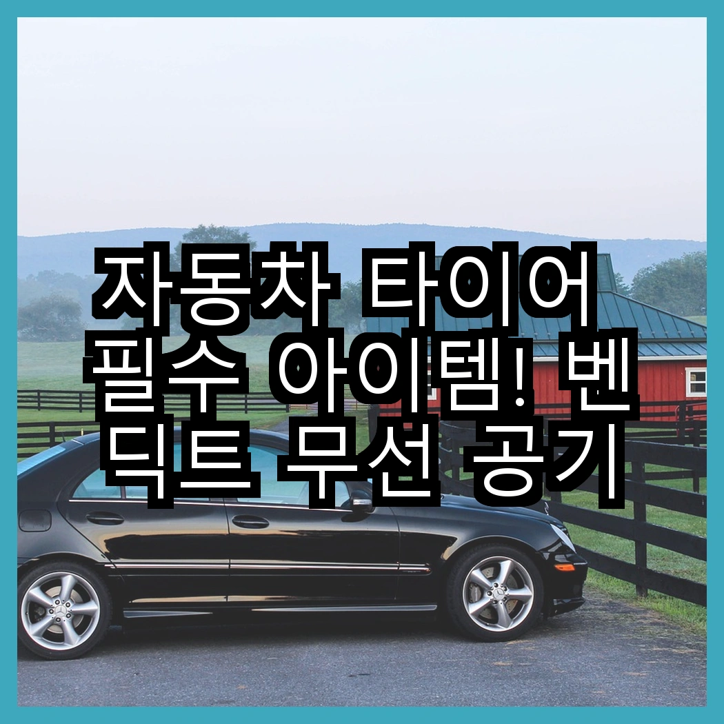 자동차 타이어 필수 아이템! 벤딕트 무선 공기압 주입기 vs 아우리넥스 휴대용 모델, 당신은 어떤 선택을 할 건가? 썸네일