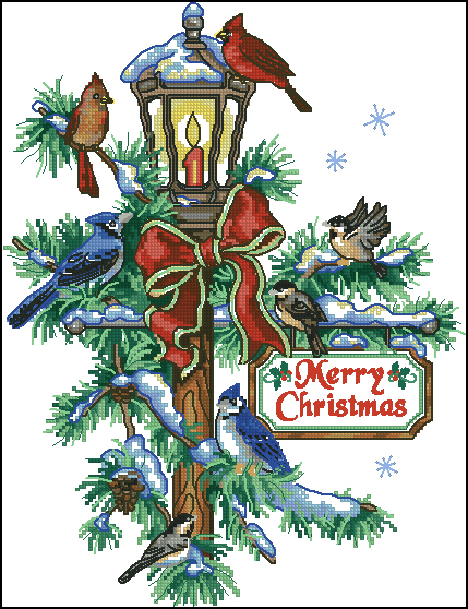 CMP DIM08711 Christmas Lantern Quilt