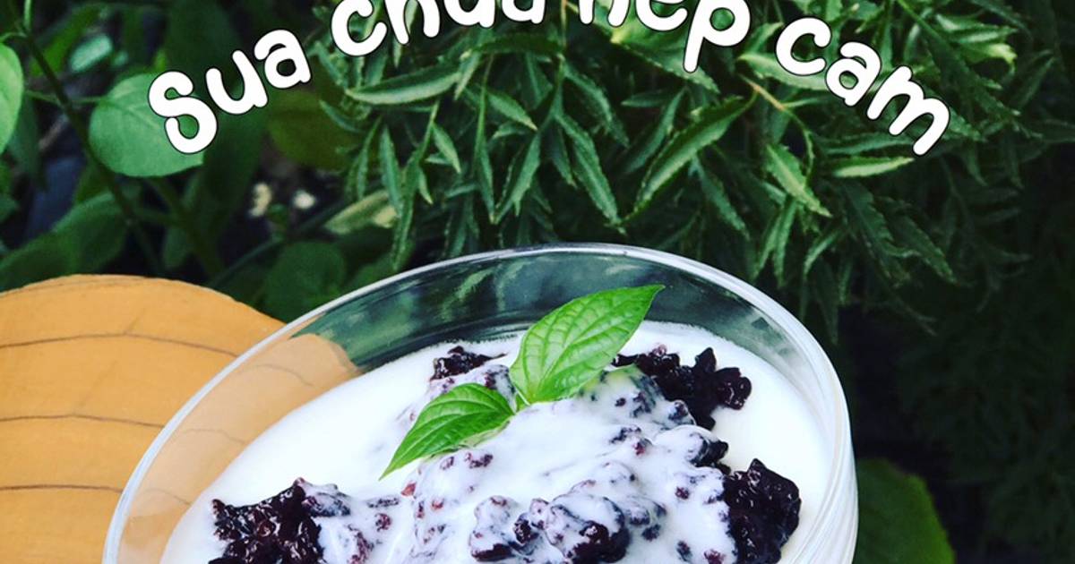 Sữa chua nếp cẩm
