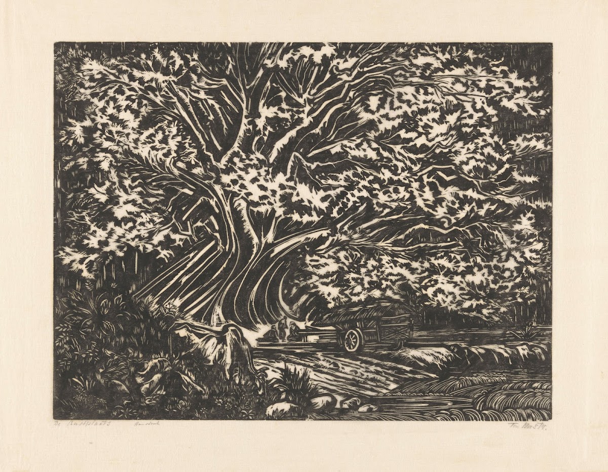 De rustplaats 1919