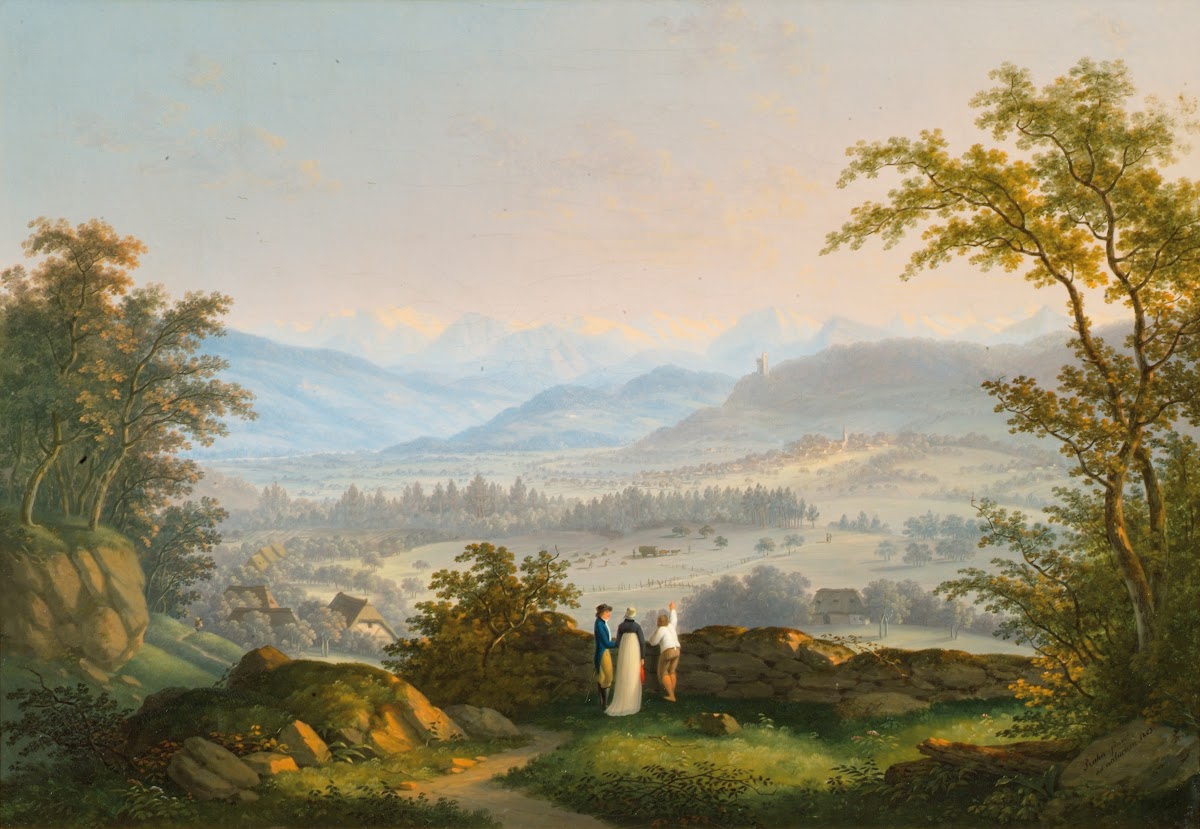 Umgebung der Ruine Habsburg 1803