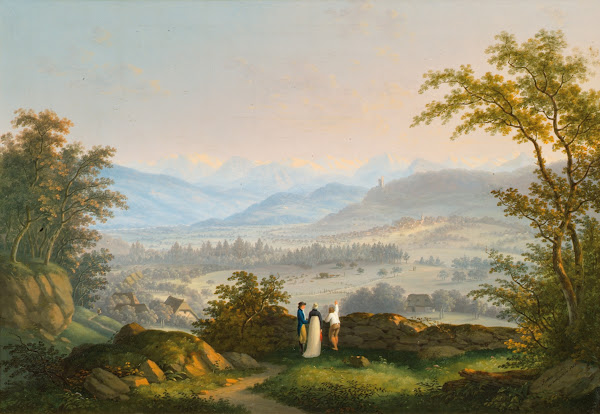 Umgebung der Ruine Habsburg 1803