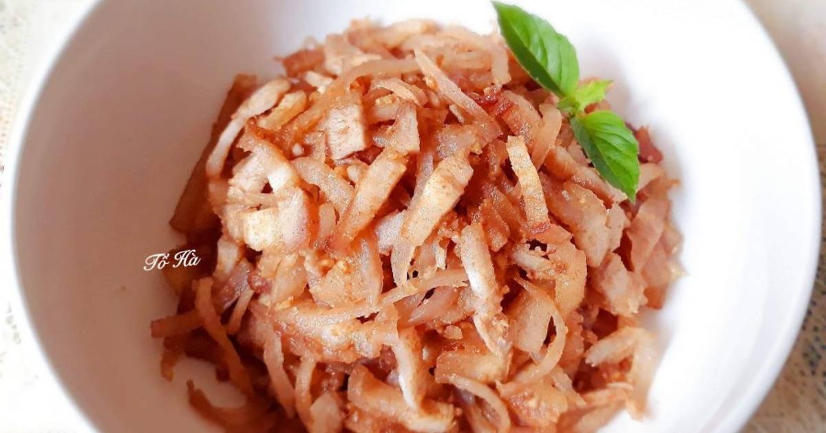 Món BÌ heo trộn thính