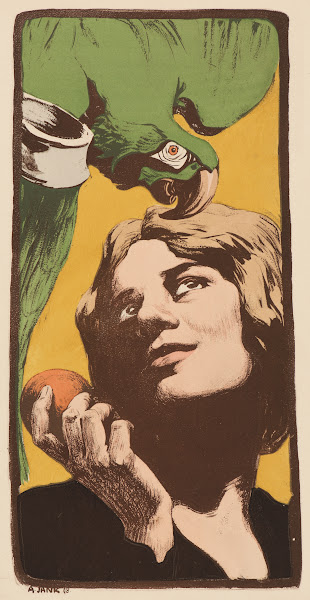 La Femme au Perroquet 1898