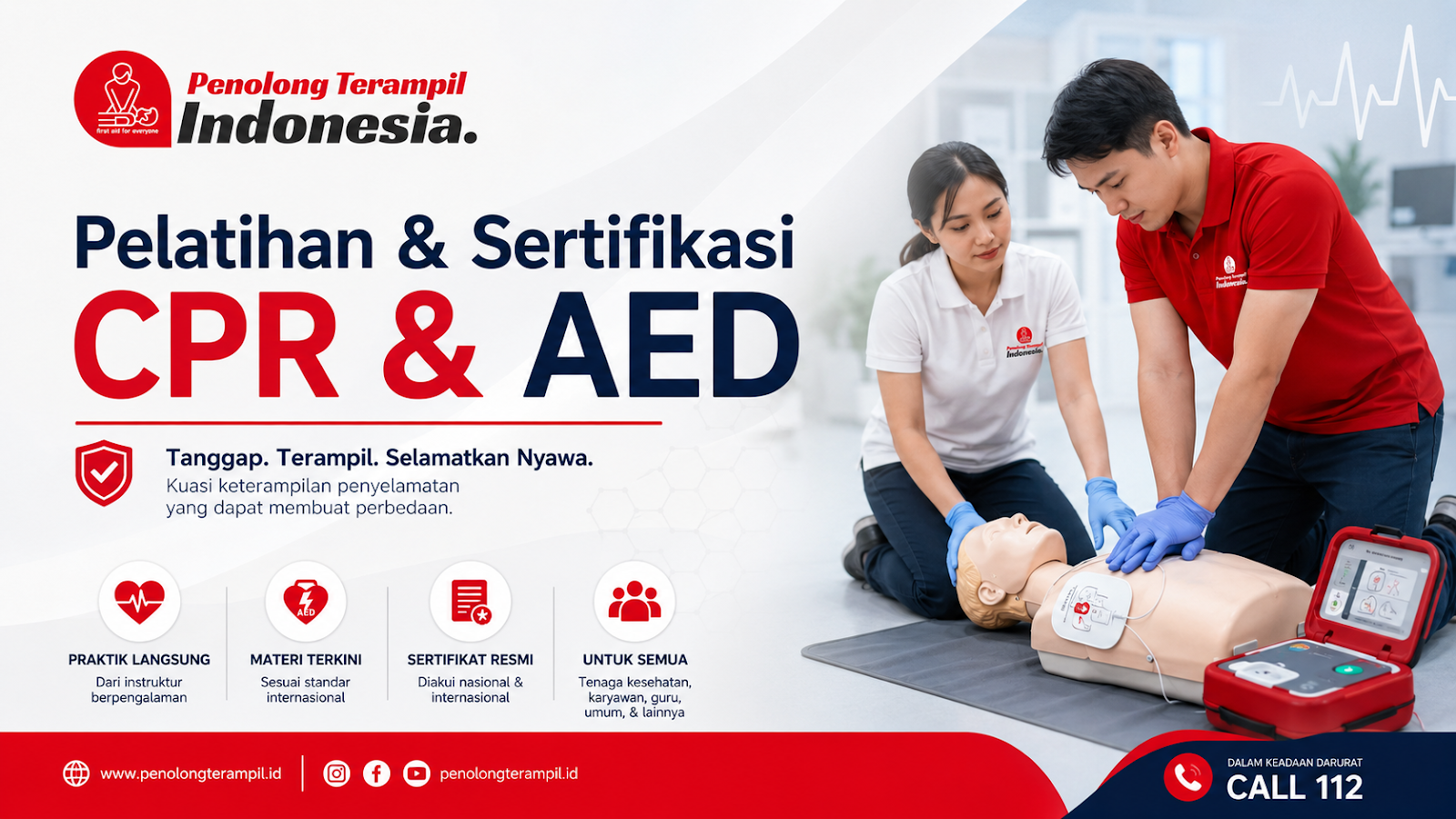 Pelatihan CPR & AED