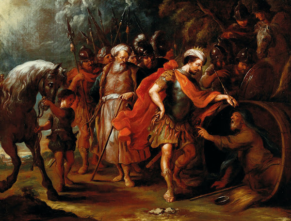 Diogenes and Alexander the Great 17th Century