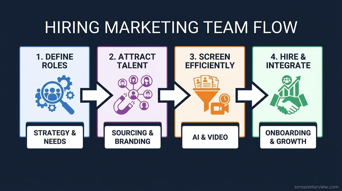 hiring a marketing team