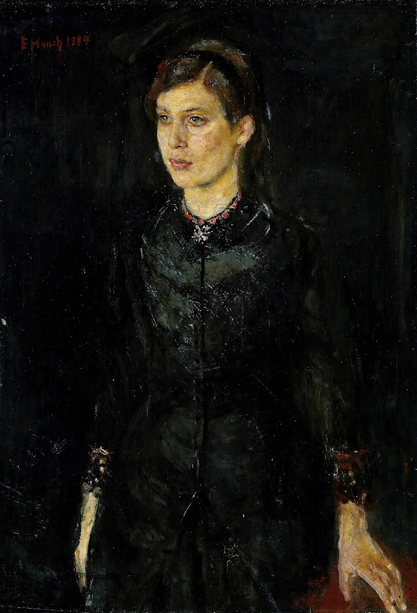 Inger in Black 1884