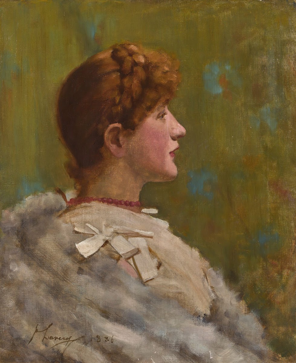 GirlIn AFur Wrap 1886
