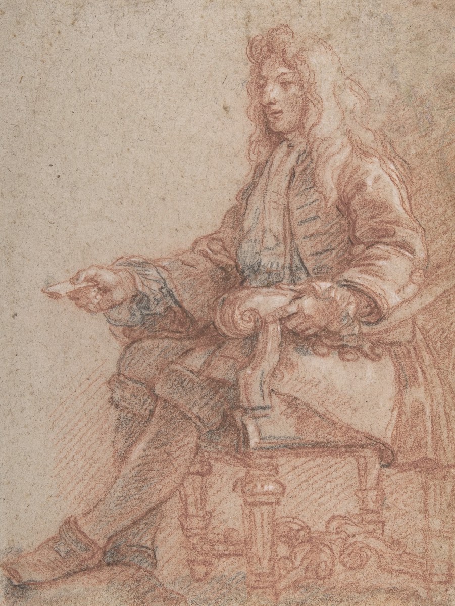 Gentleman Seated in an Armchair late 17th centuryearly 18th century
