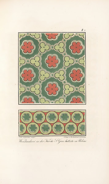 Wandmalerei in der Kirche S Giovanni battista in Urbino 1842