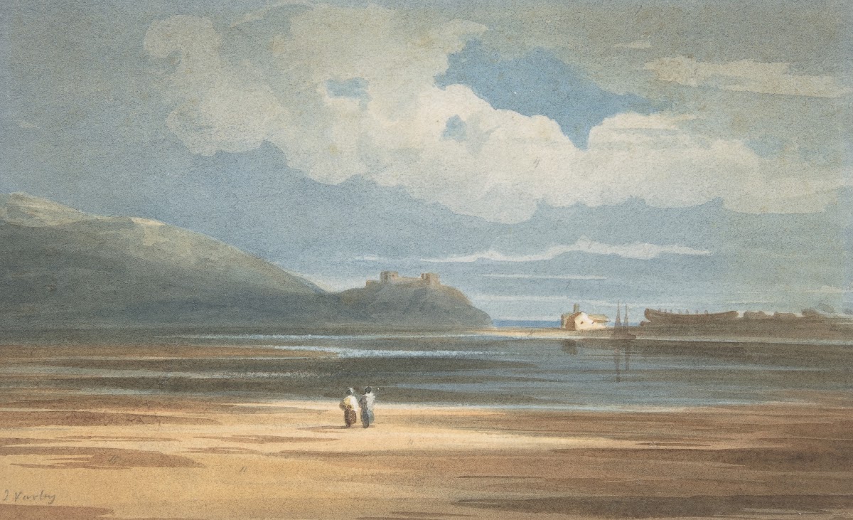 Harlech Castle across the Traeth Mawr 180042