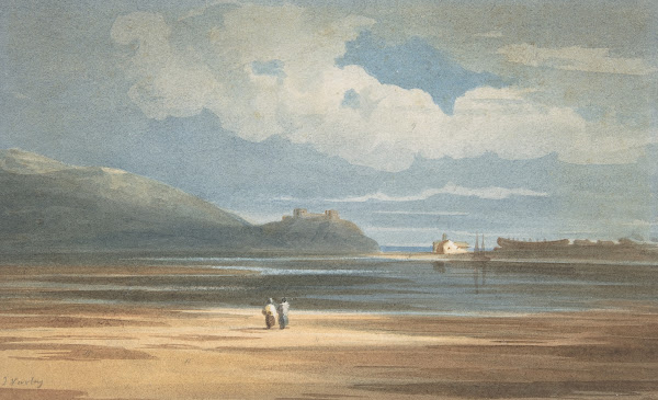 Harlech Castle across the Traeth Mawr 180042