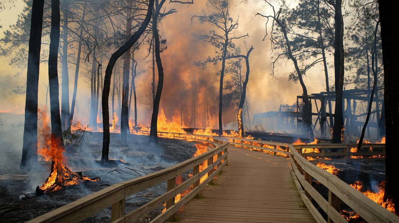 Is Myrtle Beach State Park on Fire? Current Status & Safety Tips