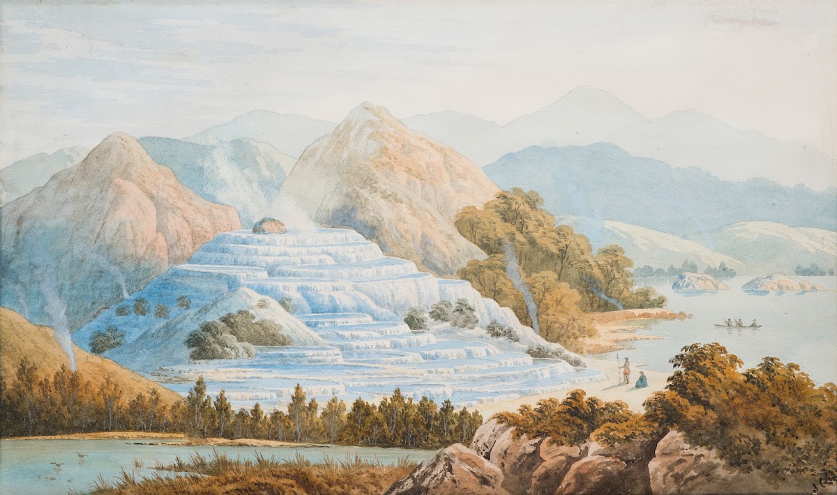 The White Terraces circa 1875