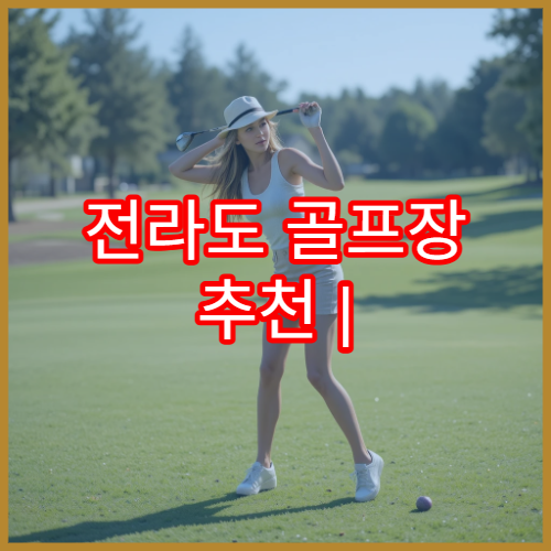 전라도 골프장 추천 | 난이도·그린피·코스 특징