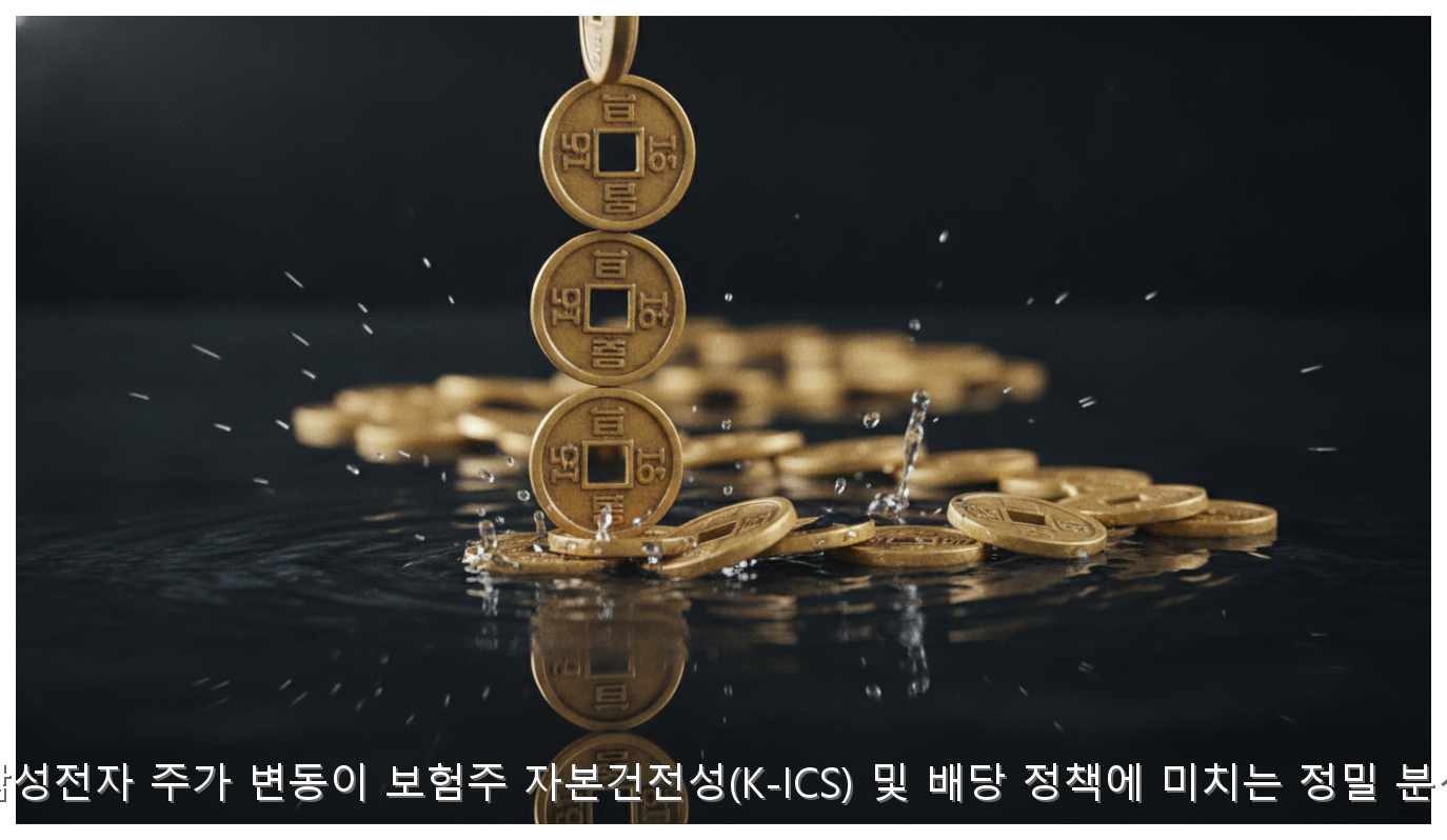 삼성전자 주가 변동이 보험주 자본건전성(K-ICS) 및 배당 정책에 미치는 정밀 분석 핵심 안내 및 분석 인포그래픽 (5)