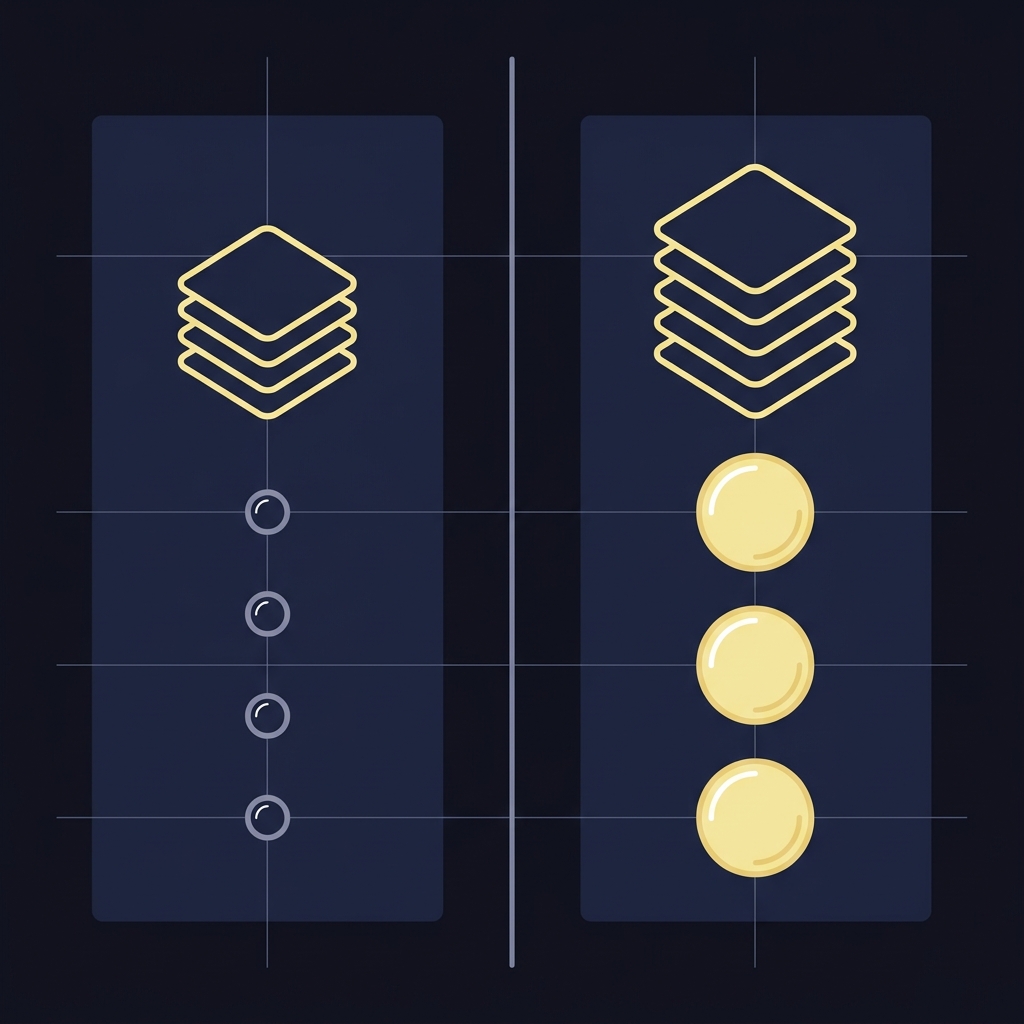 Minimalist 2D vector comparison chart showing bridges level versus durant level trade benchmarks using pick and young prospect icons in Funded Plays color scheme anthony edwards prop