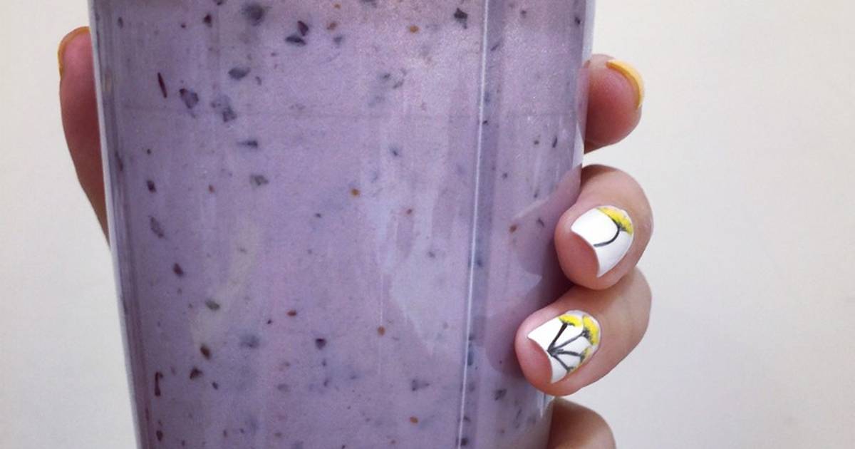 Sinh tố blueberry (việt quất)