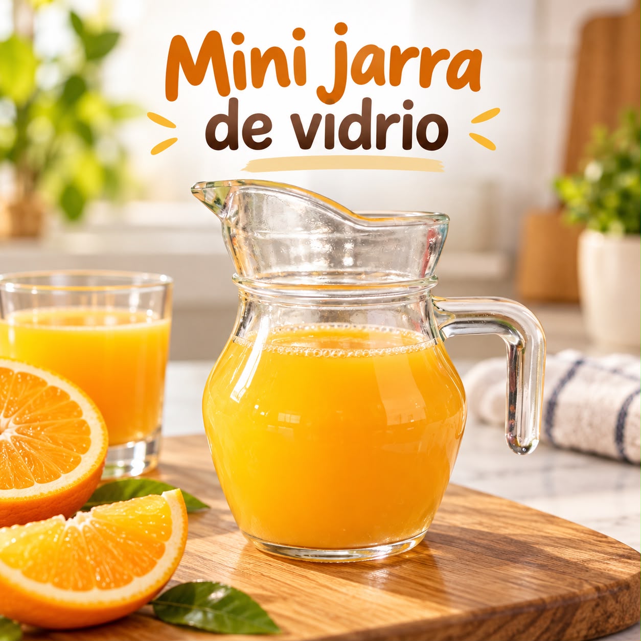 Mini jarra de vidrio