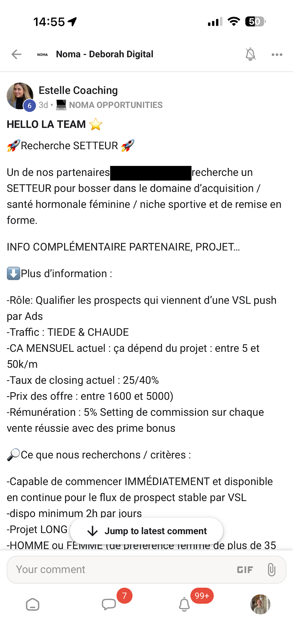 Santé setting