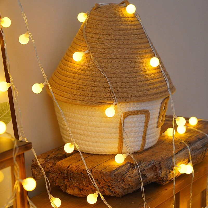 LED string lights for atmospheric decoration