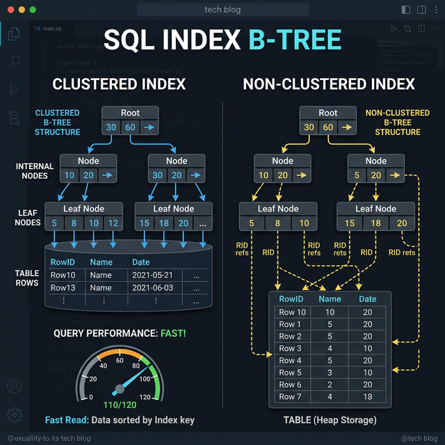 B-Tree Index trong SQL