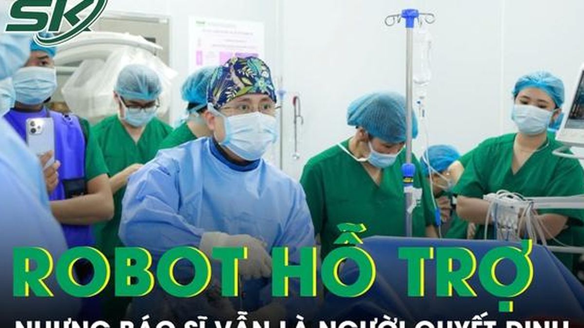 Robot hỗ trợ mổ cột sống, công nghệ hiện đại nhưng bác sĩ vẫn là người quyết định - Báo Sức Khỏe &amp; Đời Sống