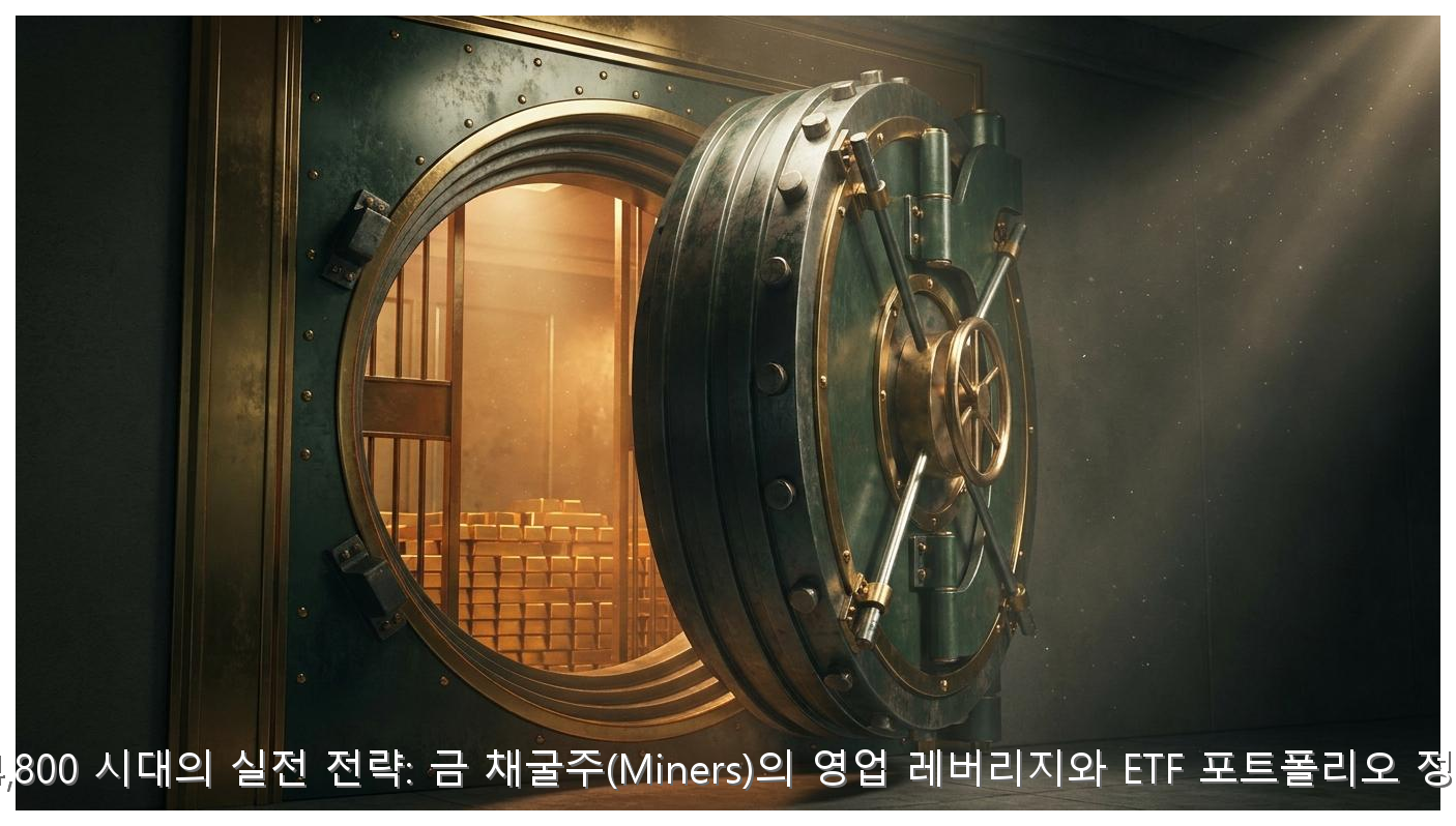 금 채굴주 투자 전략: 레버리지와 ETF 분석 핵심 안내 및 분석 인포그래픽 (5)