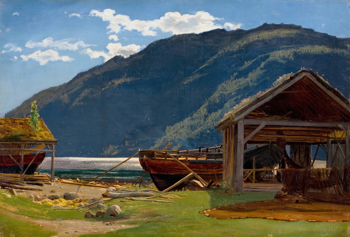 Fra Eide Hardanger 1865
