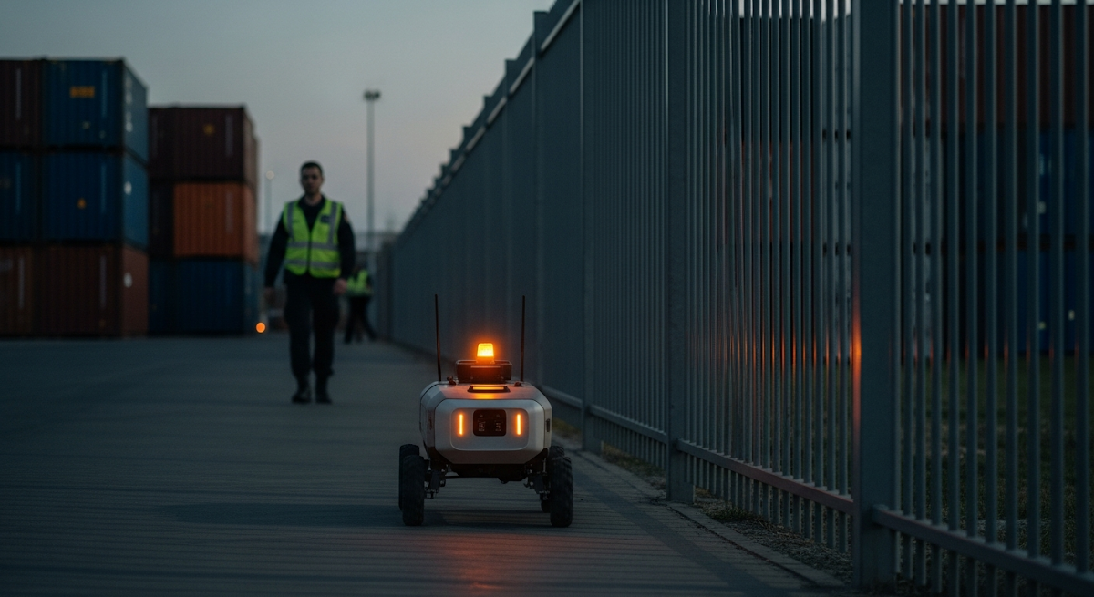 Logistikhof Patrouille Automatisierung: Sicherheit und Effizienz