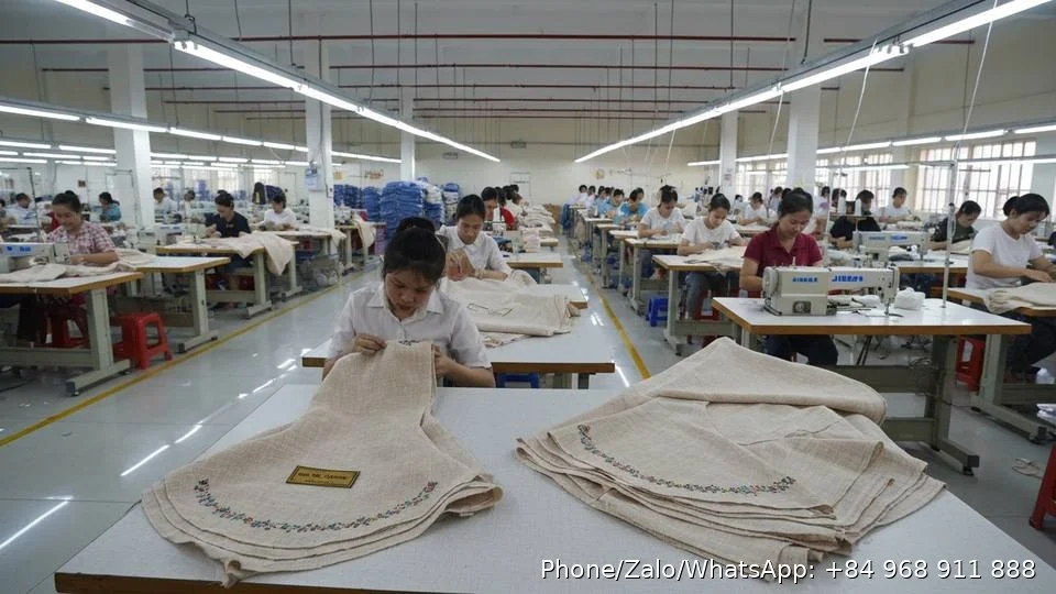 Hand Embroidery Garments - Gold Garment Vietnam